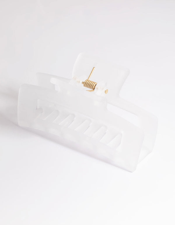 Frosted Rectangular Claw