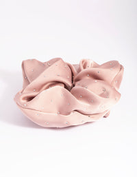 Blush Diamante Scrunchie - link has visual effect only