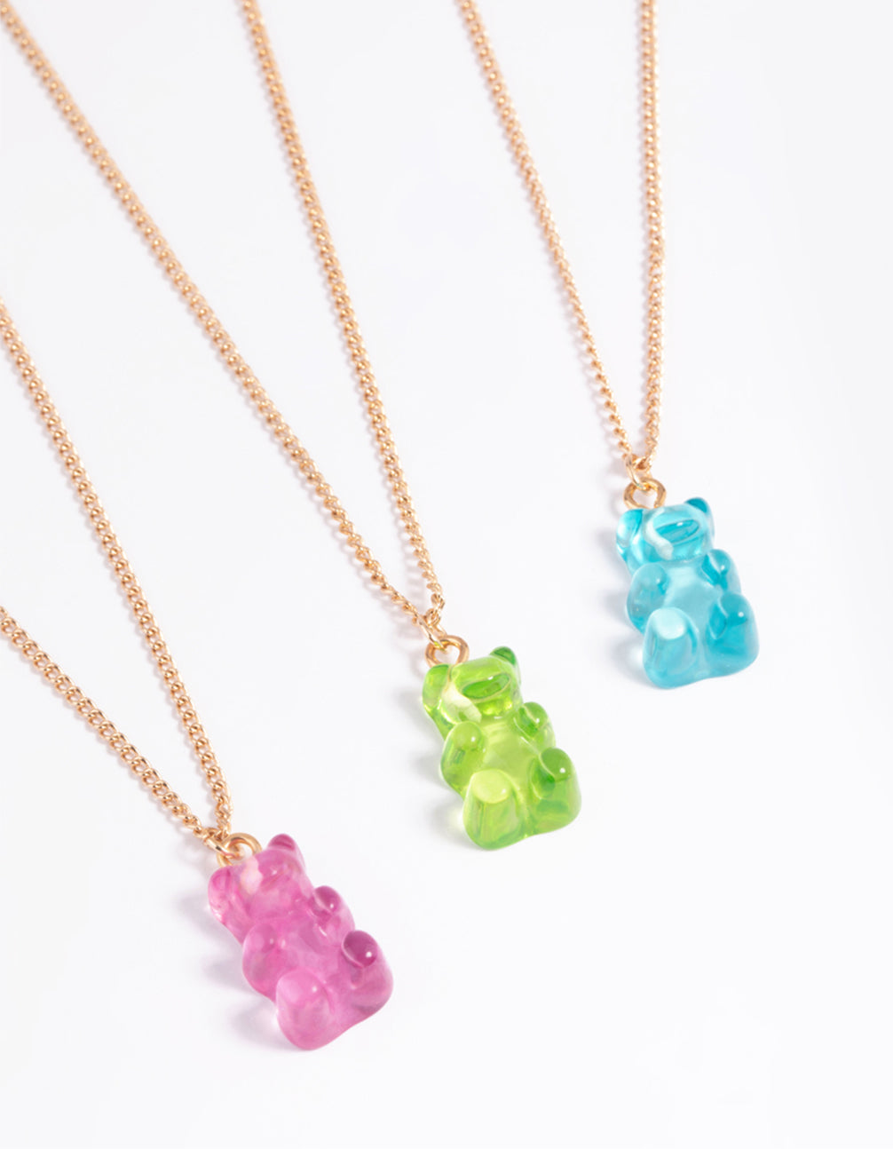 Acrylic Gummy Bear Necklace Pack - Lovisa