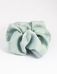 Blue Diamante Scrunchie - link has visual effect only