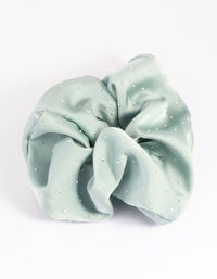 Blue Diamante Scrunchie - link has visual effect only