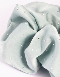 Blue Diamante Scrunchie - link has visual effect only