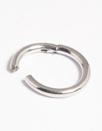 Platinum Plated Titanium Clicker Ring - link has visual effect only
