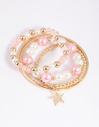 Kids Pearl Bangle Pack - link has visual effect only