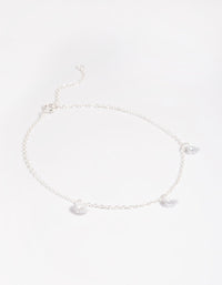 Sterling Silver Charm Bracelet - link has visual effect only