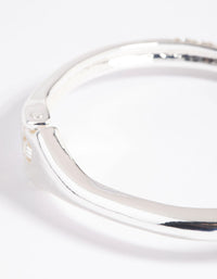 Silver Diamante Snake Hinge Bracelet - link has visual effect only