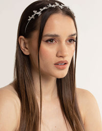 Gold Butterfly Diamante Detailed Headband - link has visual effect only