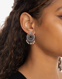 Mini Diamante Pearl Earrings - link has visual effect only