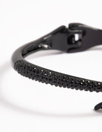 Diamante Snake Hinge Bracelet - link has visual effect only