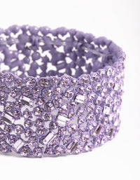 Embellished Stone Stretch Bracelet - link has visual effect only