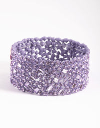 Embellished Stone Stretch Bracelet - link has visual effect only