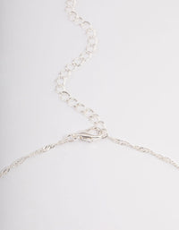 Silver Filigree Ball Pendant Necklace - link has visual effect only