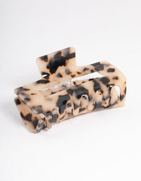 Acrylic Brown Tortoise Claw Clip - link has visual effect only