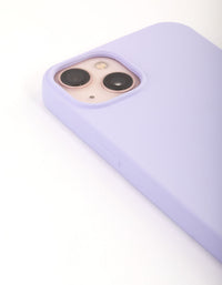 iPhone 13 Lilac Silicone Phone Case - link has visual effect only