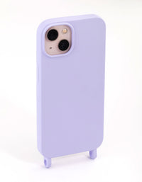 iPhone 13 Lilac Silicone Phone Case - link has visual effect only