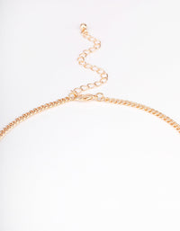 Gold Mixed Beaded Long Necklace - link has visual effect only