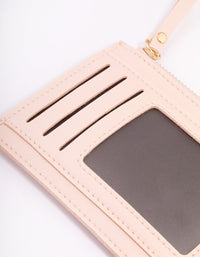 Blush Rectangle Mini Wallet - link has visual effect only