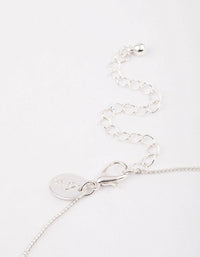 Silver Puffy Heart Necklace & Polishing Set - link has visual effect only
