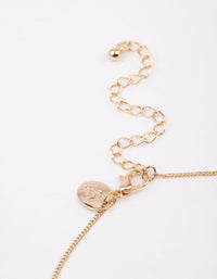 Gold Puffy Heart Necklace & Polishing Set - link has visual effect only