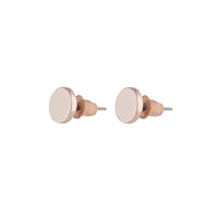 Rose Gold Disc Stud - link has visual effect only