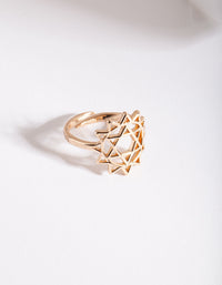 Gold Heart Chakra Ring - link has visual effect only