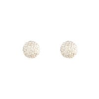 Gold Diamante Fireball Stud Earrings - link has visual effect only