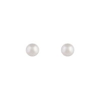 Classic Faux Pearl Stud Earrings - link has visual effect only
