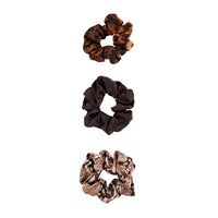 Fabric Animal Print Scrunchie Trio Set - link has visual effect only